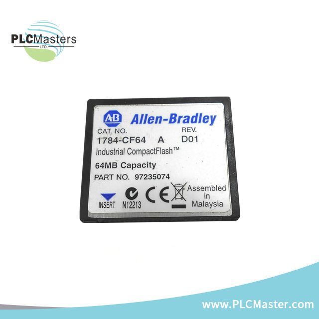 Carte CompactFlash industrielle Allen-Bradley 1784-CF64