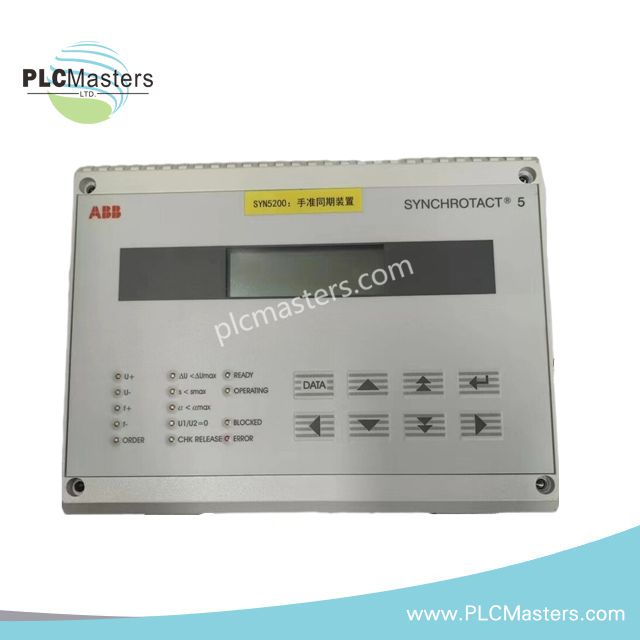 ABB SYN5200A-Z Digital Synchronizer untuk Pembangkit Listrik