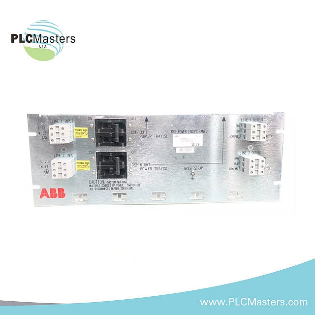 ABB PHARPSPEP21013 6644463A2 Power Entry Panel Dual Chassis