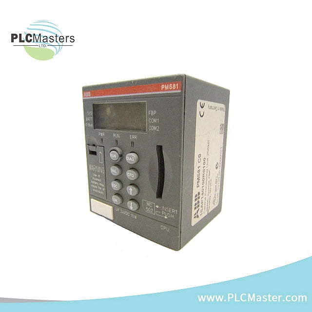 Controlador lógico programable ABB PM581 1SAP140100R0100