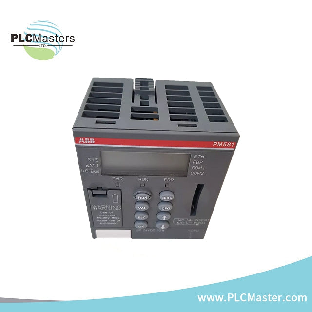 Controlador lógico programable ABB PM581 1SAP140100R0100